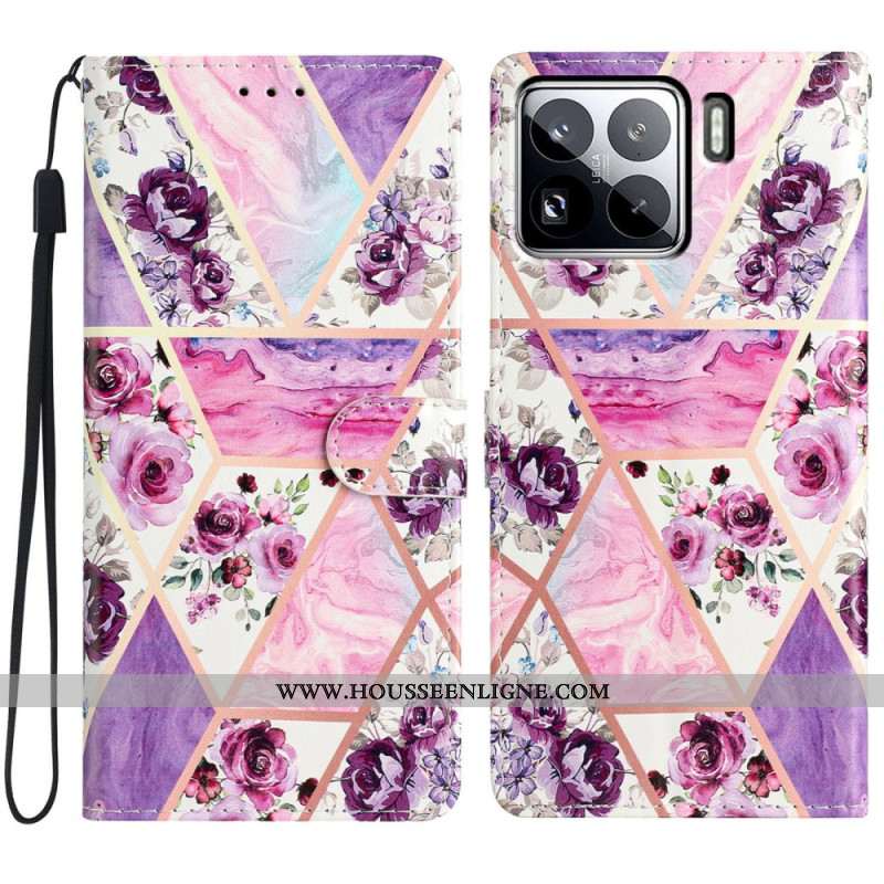 Housse Xiaomi 15 Pro Marbre Violet