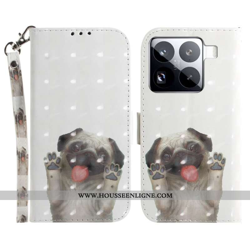 Housse Xiaomi 15 Pro Motif Carlin à Lanière