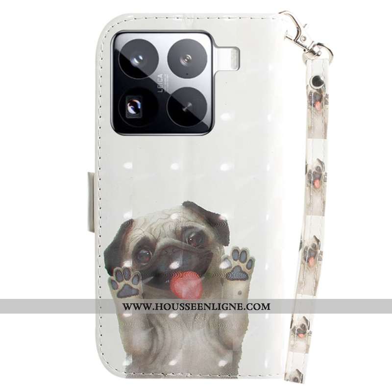 Housse Xiaomi 15 Pro Motif Carlin à Lanière