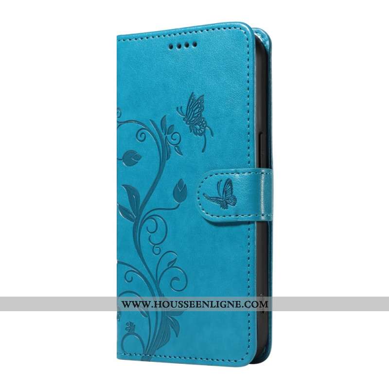 Housse Xiaomi 15 Pro Motif Floral et Papilllons