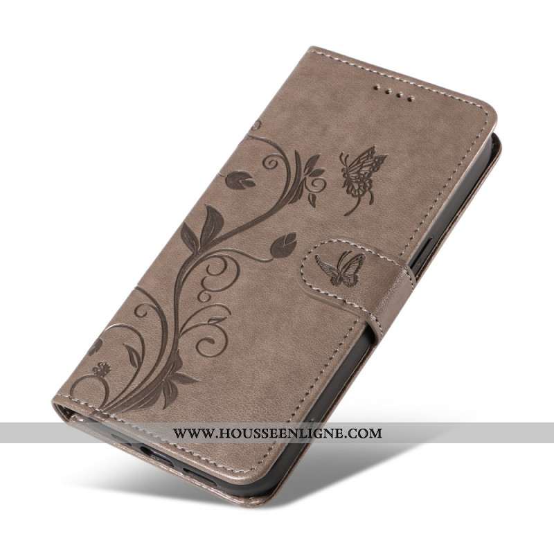 Housse Xiaomi 15 Pro Motif Floral et Papilllons