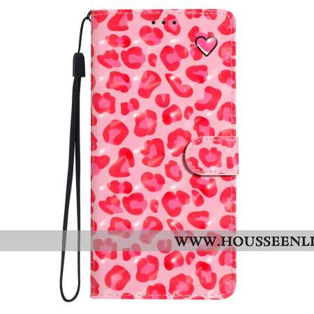 Housse Xiaomi 15 Pro Motif Léopard Rose 3D