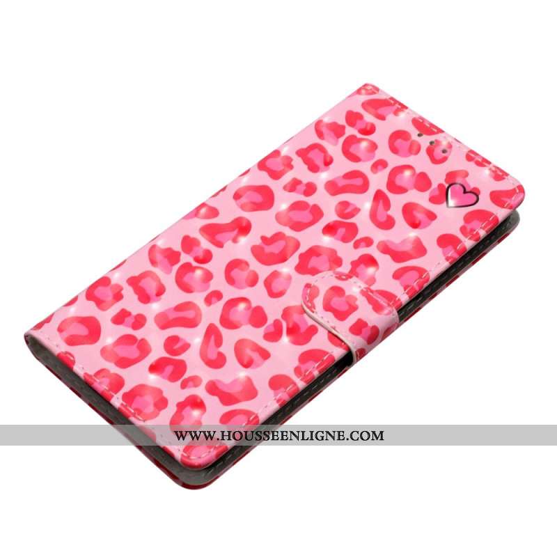 Housse Xiaomi 15 Pro Motif Léopard Rose 3D
