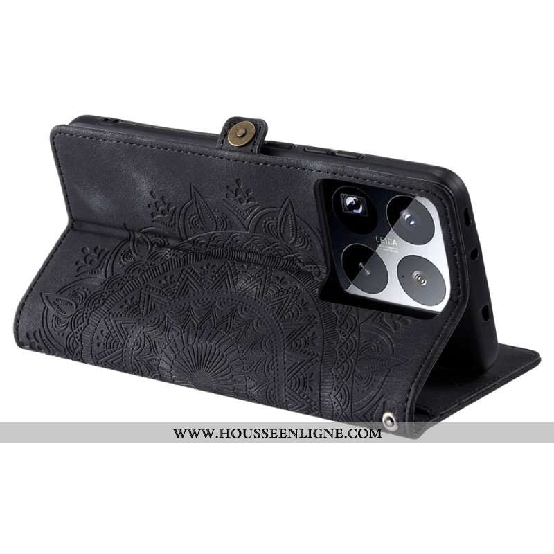 Housse Xiaomi 15 Pro Motif Totem à Lanière