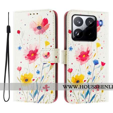 Housse Xiaomi 15 Pro Motif floral