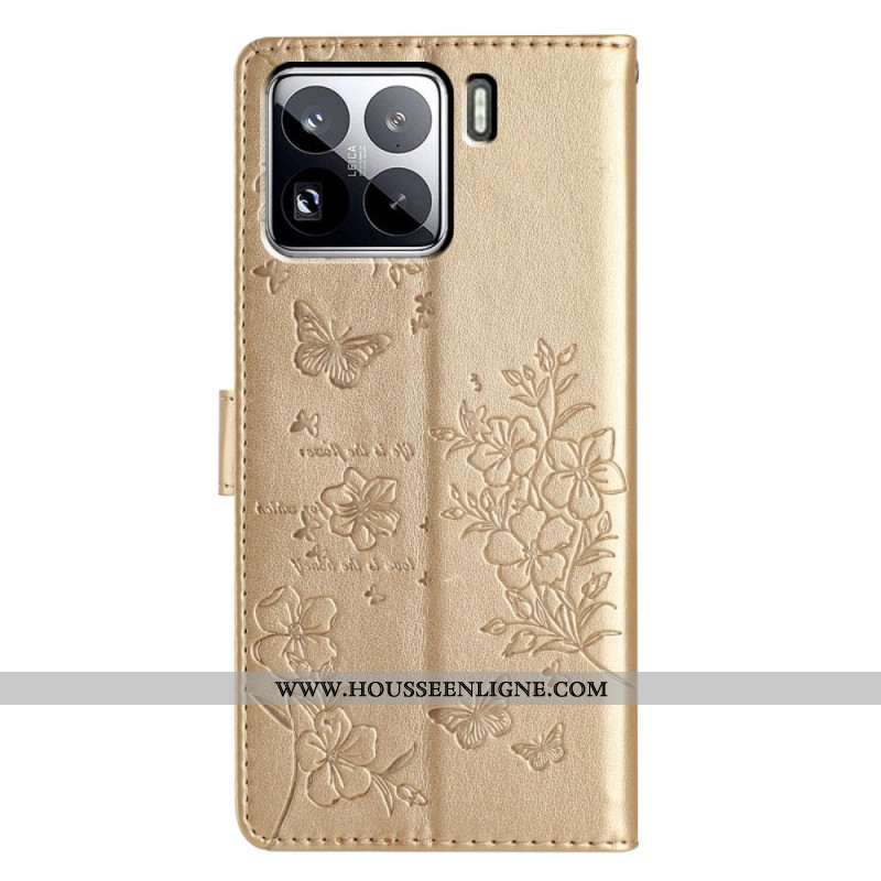 Housse Xiaomi 15 Pro Papillon Floral