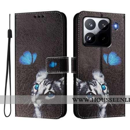 Housse Xiaomi 15 Pro Papillon et Chat