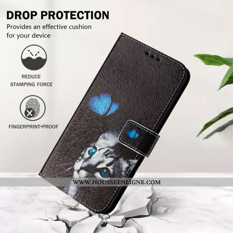 Housse Xiaomi 15 Pro Papillon et Chat