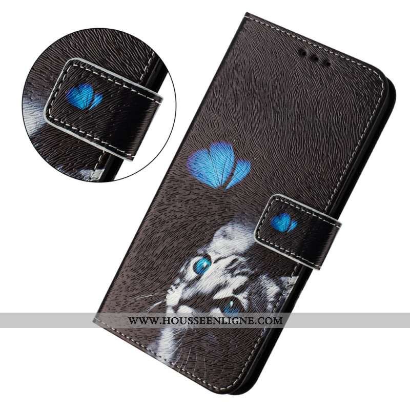 Housse Xiaomi 15 Pro Papillon et Chat