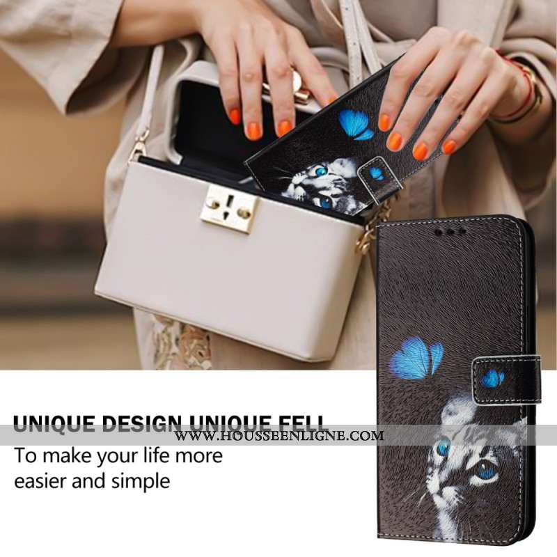 Housse Xiaomi 15 Pro Papillon et Chat