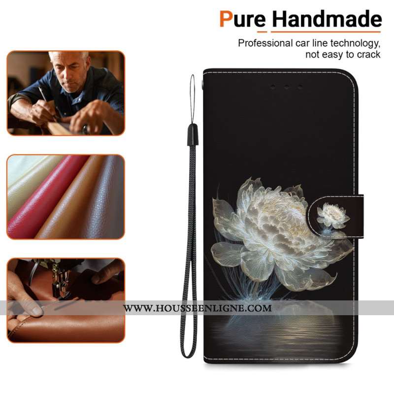 Housse Xiaomi 15 Pro Pivoine Crystal