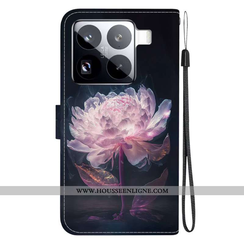 Housse Xiaomi 15 Pro Pivoine Violette