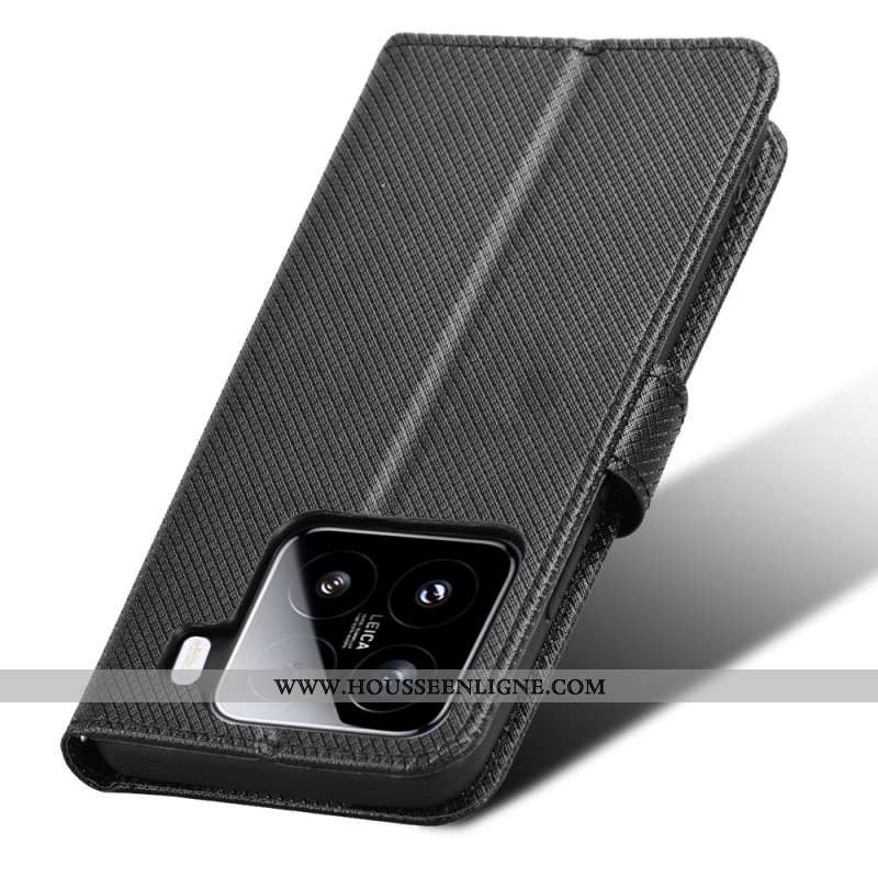 Housse Xiaomi 15 Pro Points à Lanière