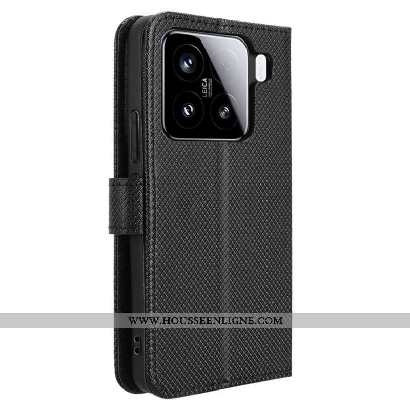 Housse Xiaomi 15 Pro Points à Lanière