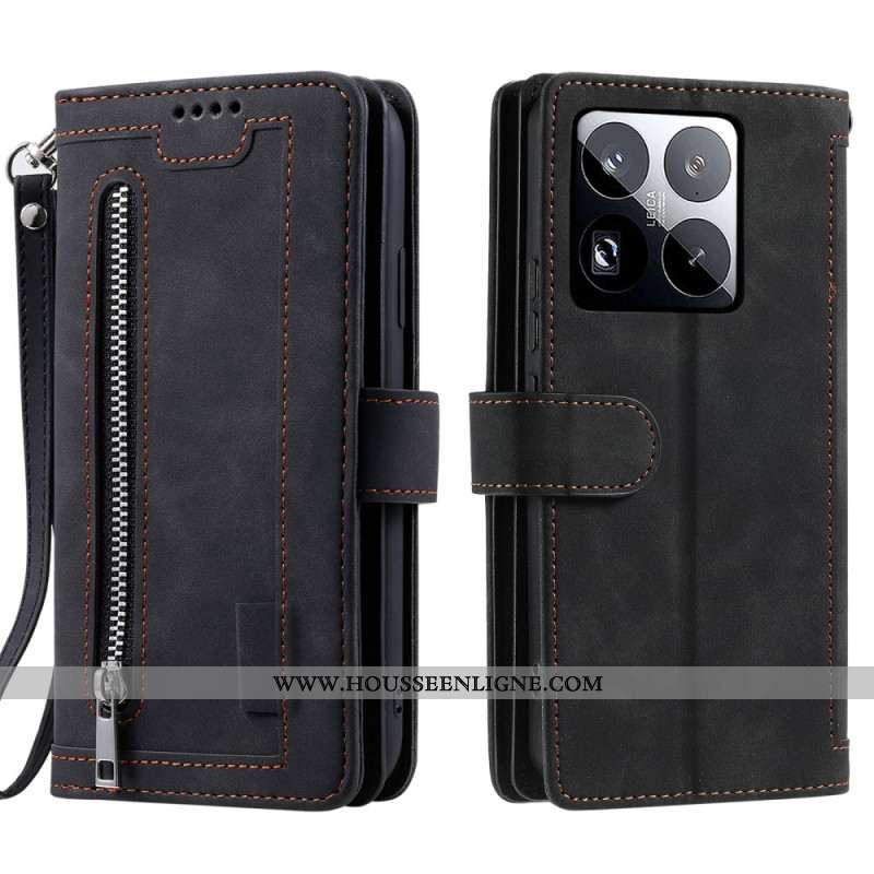 Housse Xiaomi 15 Pro Portefeuille 9 Porte-Cartes