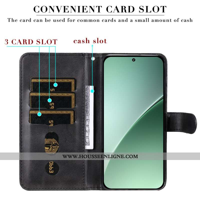 Housse Xiaomi 15 Pro Portefeuille Zippé