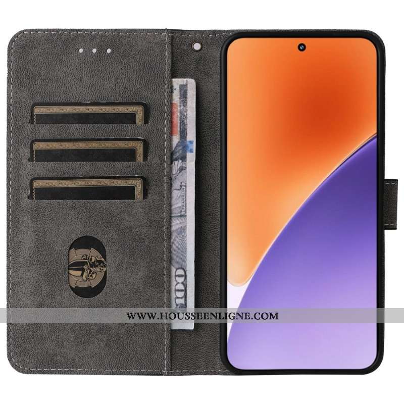 Housse Xiaomi 15 Pro Protection RFID Effet Daim