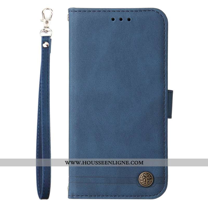 Housse Xiaomi 15 Pro Rivet et Lanière