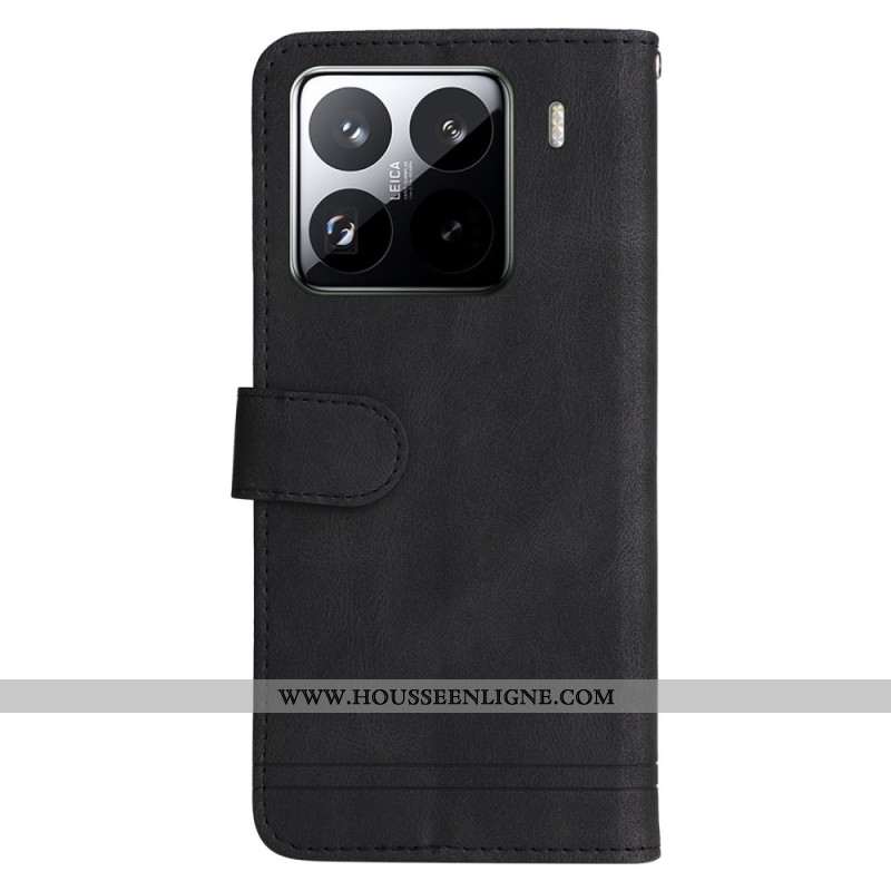 Housse Xiaomi 15 Pro Rivet et Lanière