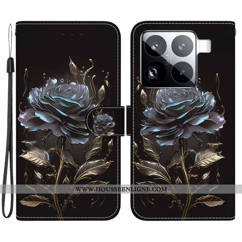 Housse Xiaomi 15 Pro Rose Noire