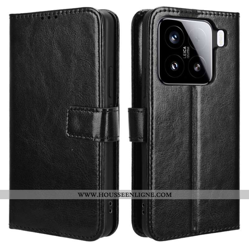 Housse Xiaomi 15 Pro Simili Cuir Flashy