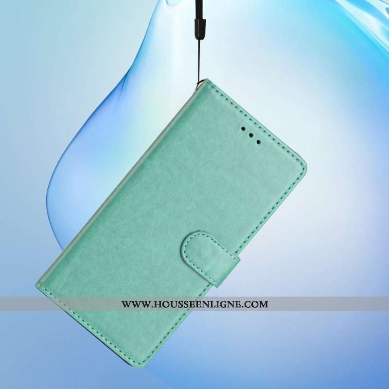 Housse Xiaomi 15 Pro Simili Cuir avec Lanière