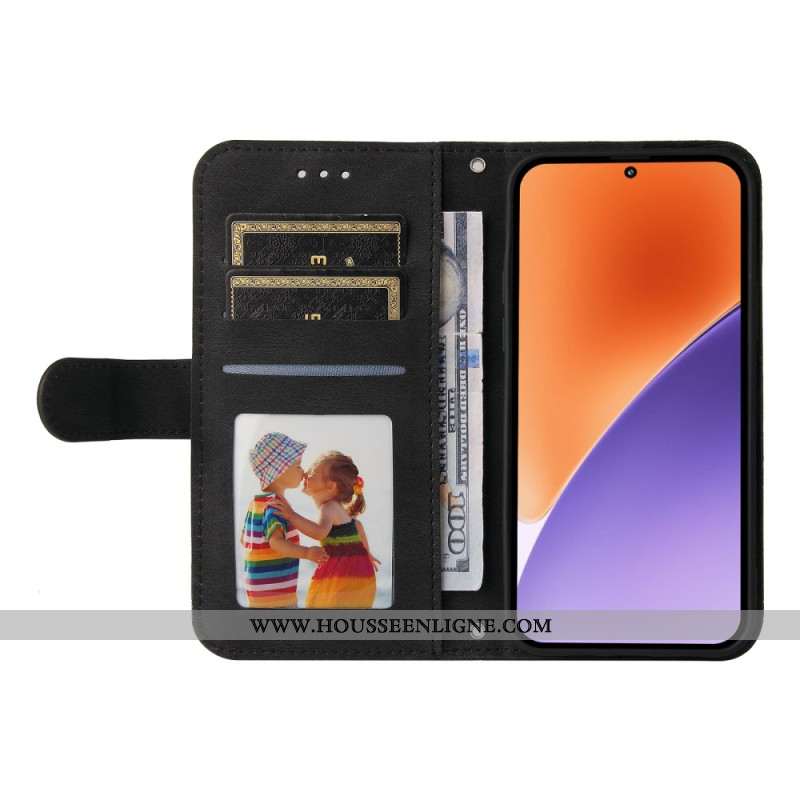 Housse Xiaomi 15 Rivet Décoratif et Lanière