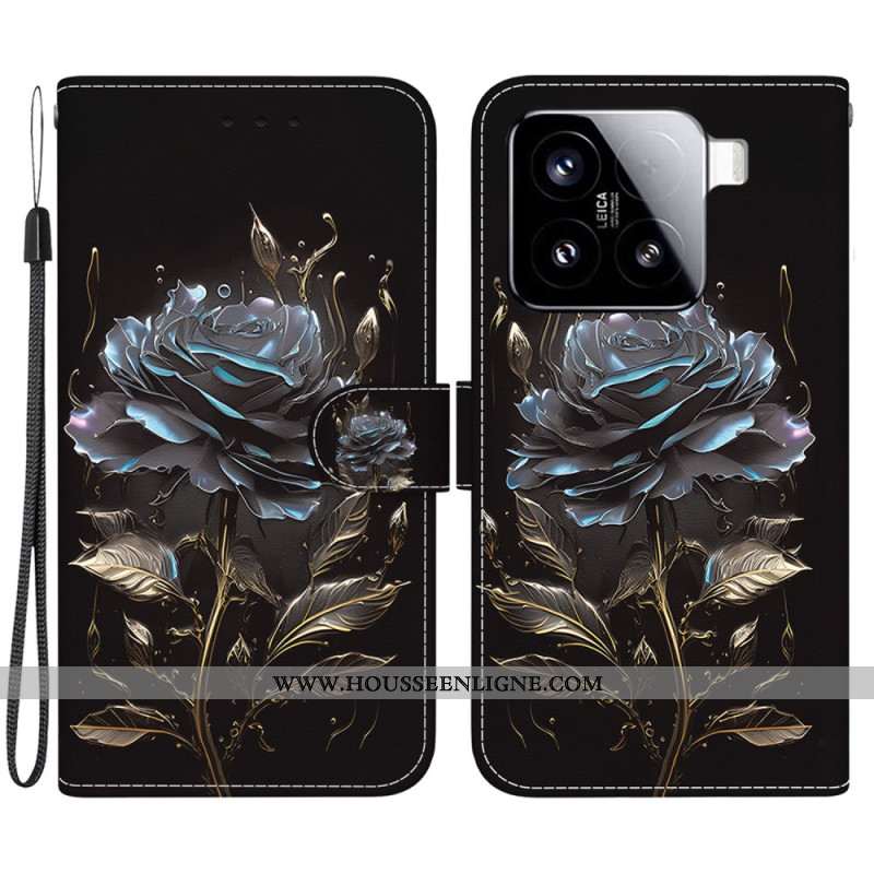 Housse Xiaomi 15 Rose Noire