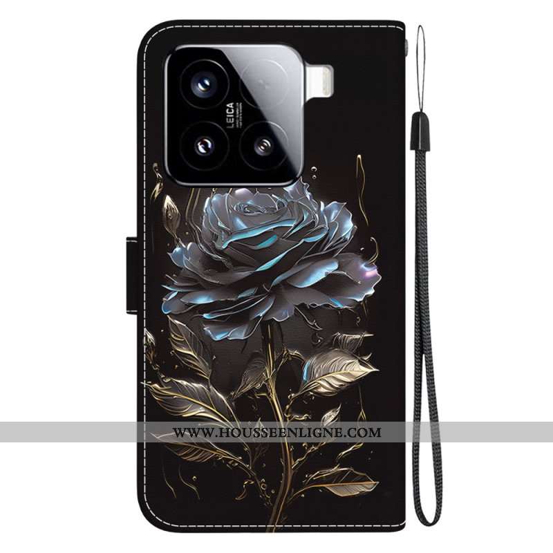 Housse Xiaomi 15 Rose Noire