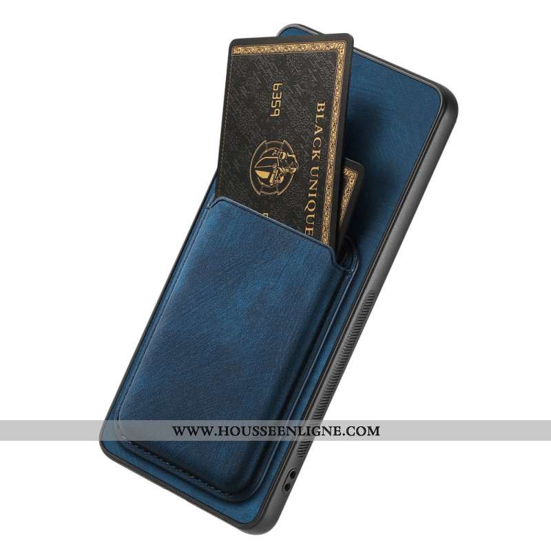 Housse Xiaomi 15 Rétro avec Porte-Cartes Détachable