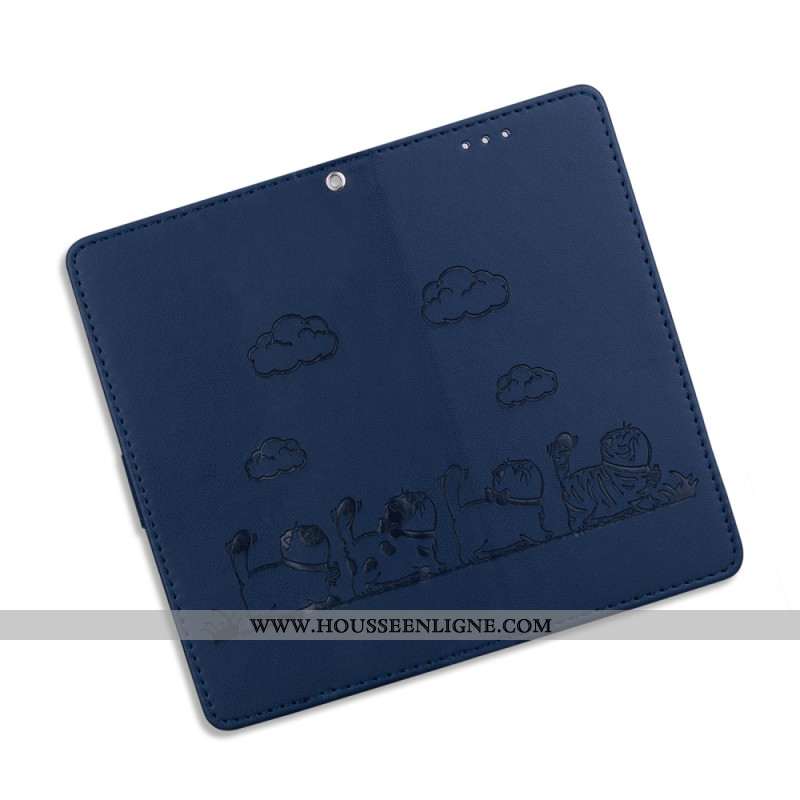 Housse Xiaomi 15 SCène de Chats à Lanière