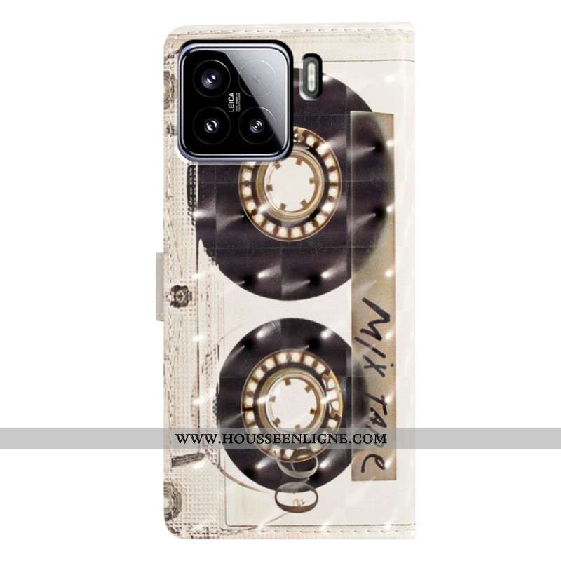 Housse Xiaomi 15 Style Cassette 3D