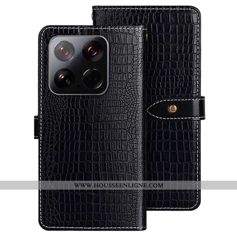 Housse Xiaomi 15 Style Crocodile IDEWEI