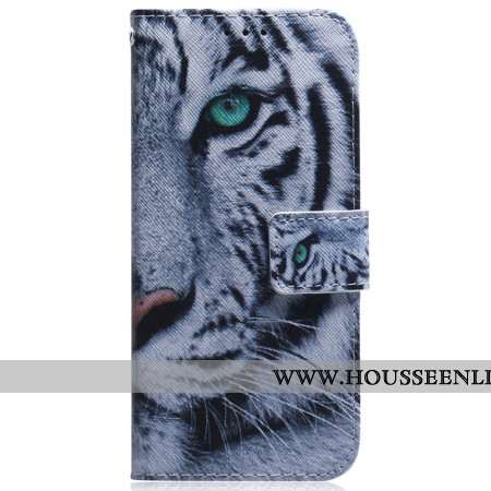 Housse Xiaomi 15 Tigre Blanc