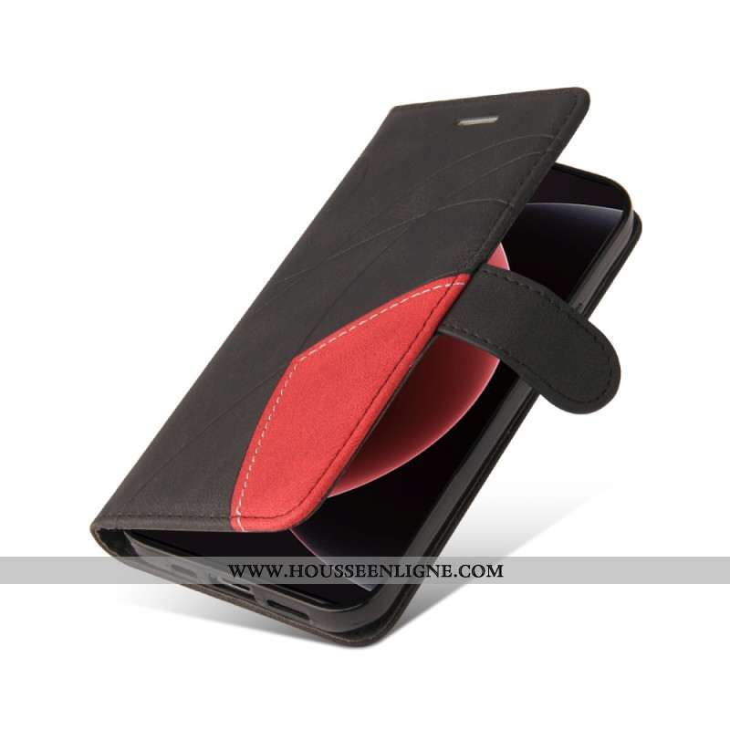 Housse Xiaomi 15 Ultra Bicolore Lignes Ondulées