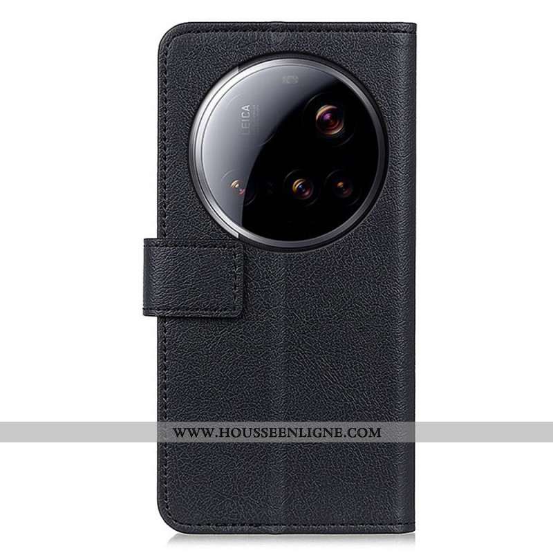 Housse Xiaomi 15 Ultra Classique Noire