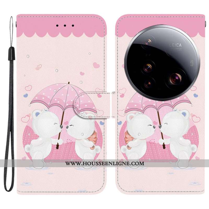 Housse Xiaomi 15 Ultra Couple d'Ours