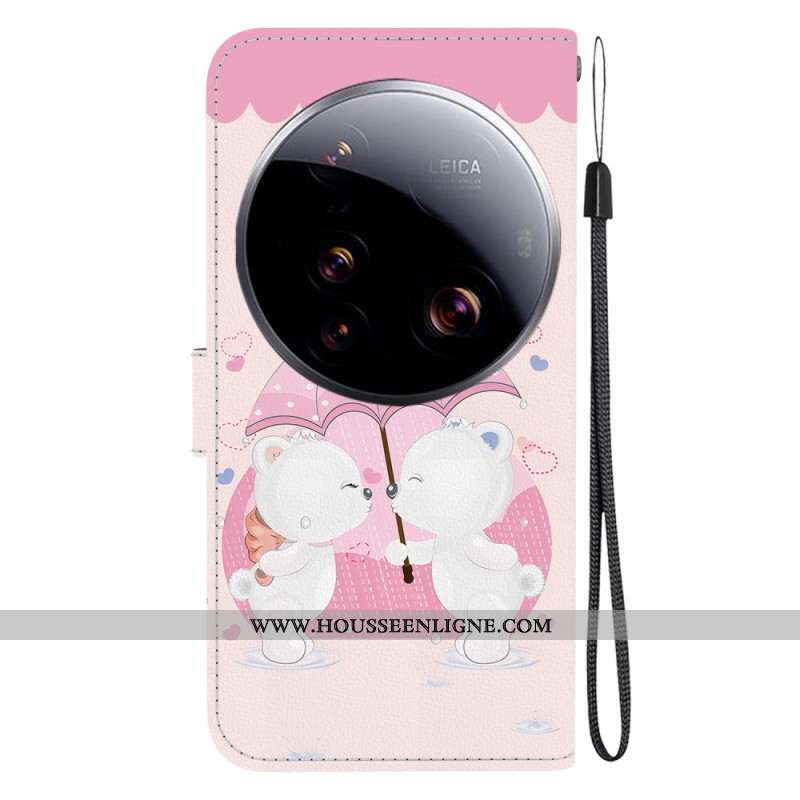 Housse Xiaomi 15 Ultra Couple d'Ours