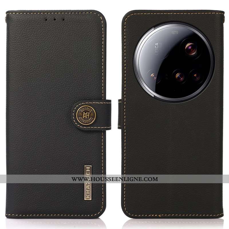 Housse Xiaomi 15 Ultra Cuir Classique KHAZNEH