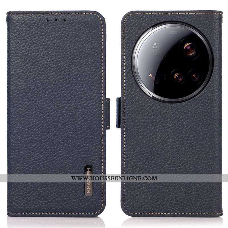 Housse Xiaomi 15 Ultra Cuir Protection RFID KHAZNEH