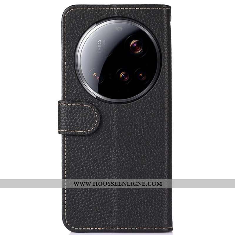 Housse Xiaomi 15 Ultra Cuir Véritable KHAZNEH