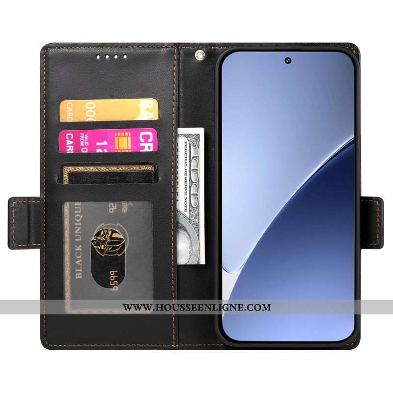 Housse Xiaomi 15 Ultra Double Fermoir Finesse