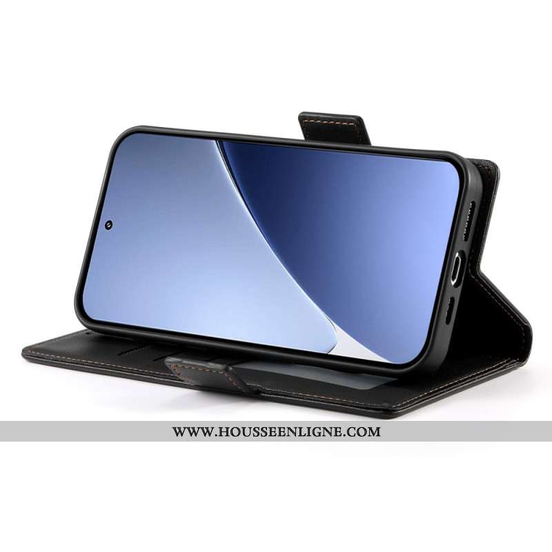 Housse Xiaomi 15 Ultra Double Fermoir Finesse