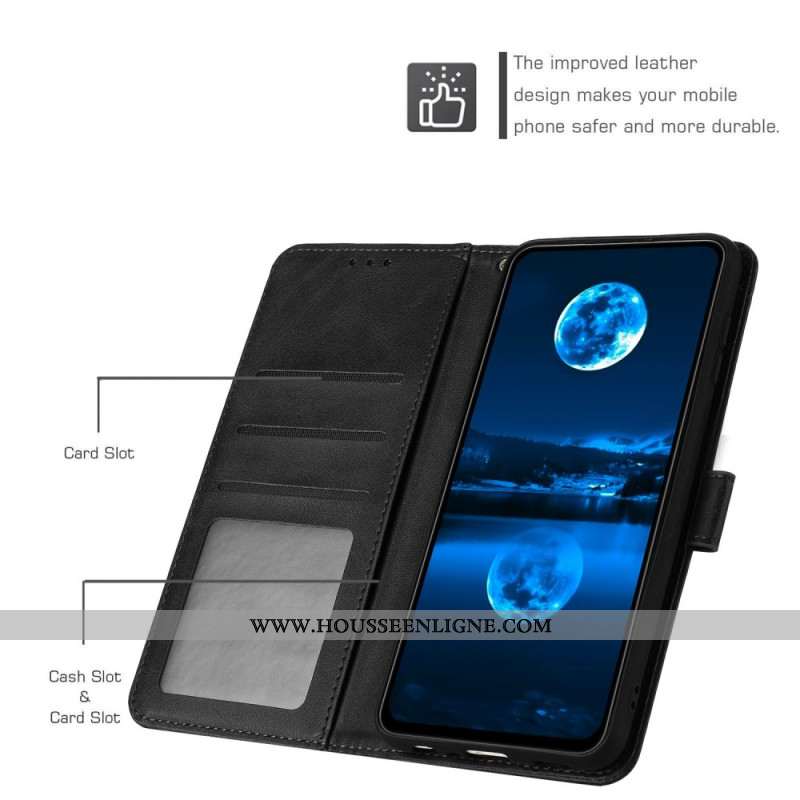 Housse Xiaomi 15 Ultra Effet Cuir à Lanière