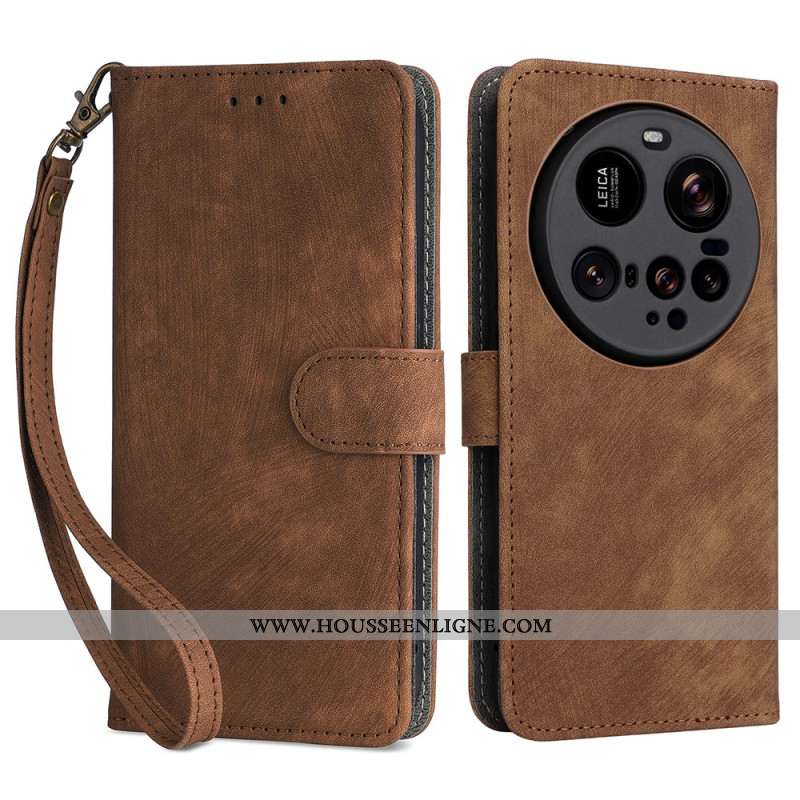 Housse Xiaomi 15 Ultra Effet Daim Blocage RFID