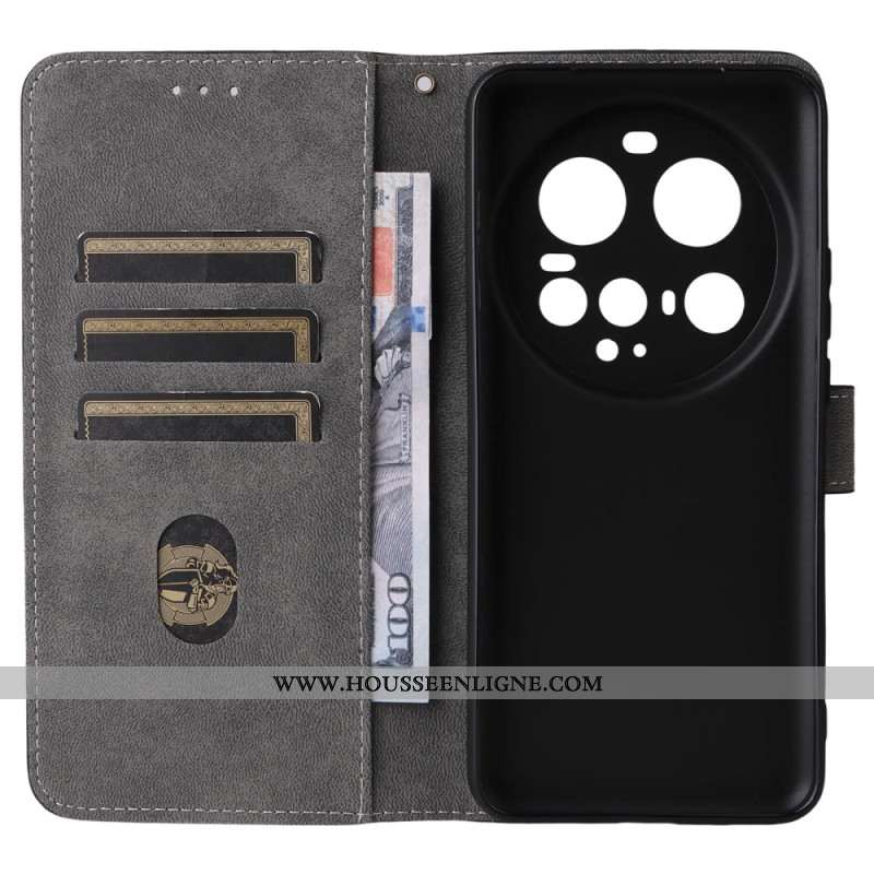 Housse Xiaomi 15 Ultra Effet Daim Blocage RFID