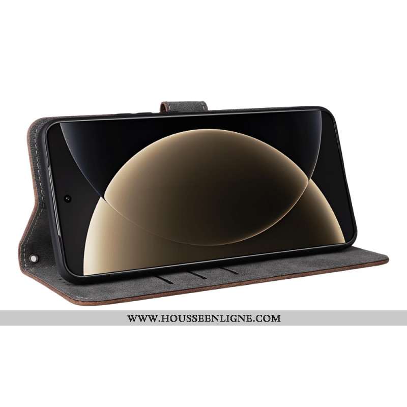 Housse Xiaomi 15 Ultra Effet Daim Blocage RFID