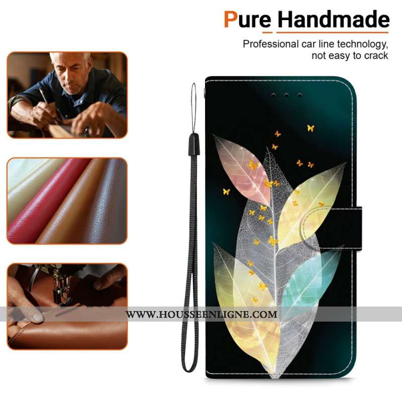 Housse Xiaomi 15 Ultra Feuilles Colorées