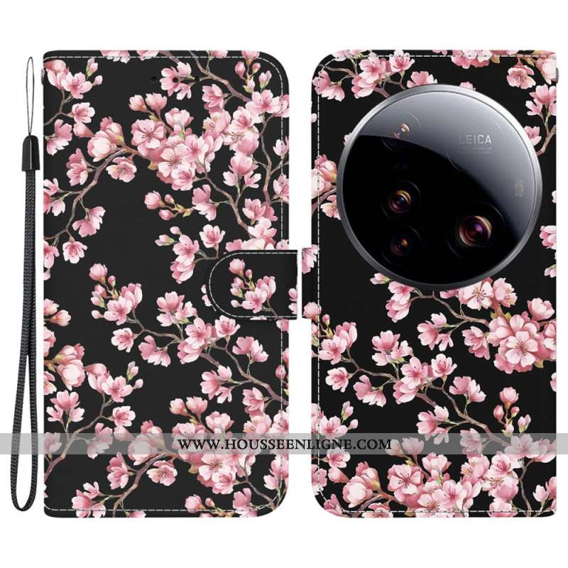 Housse Xiaomi 15 Ultra Fleurs de Prunier