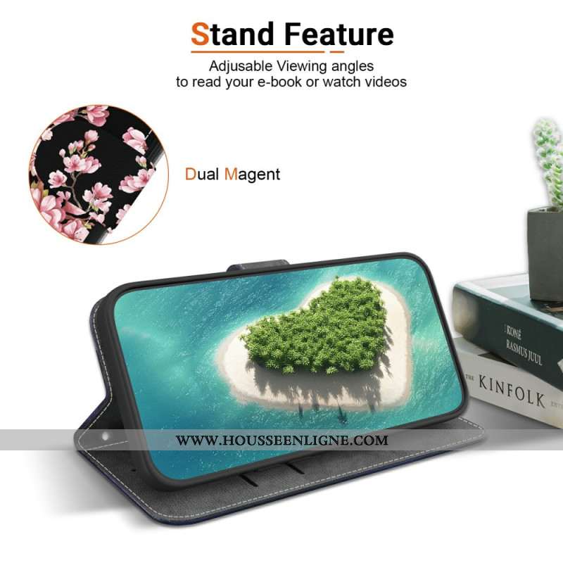 Housse Xiaomi 15 Ultra Fleurs de Prunier